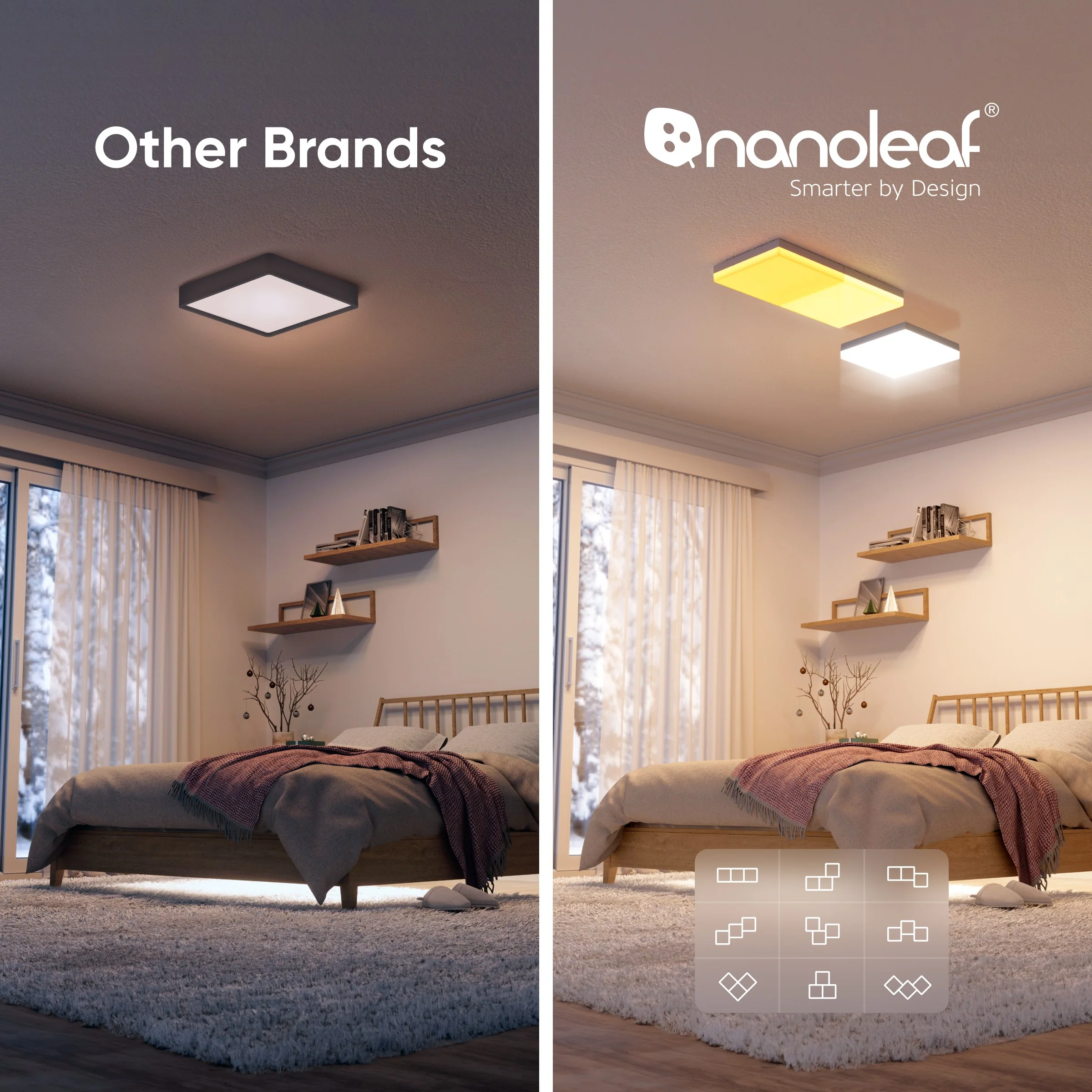 Nanoleaf Skylight Starter Kit (9 Pack) - Image 4